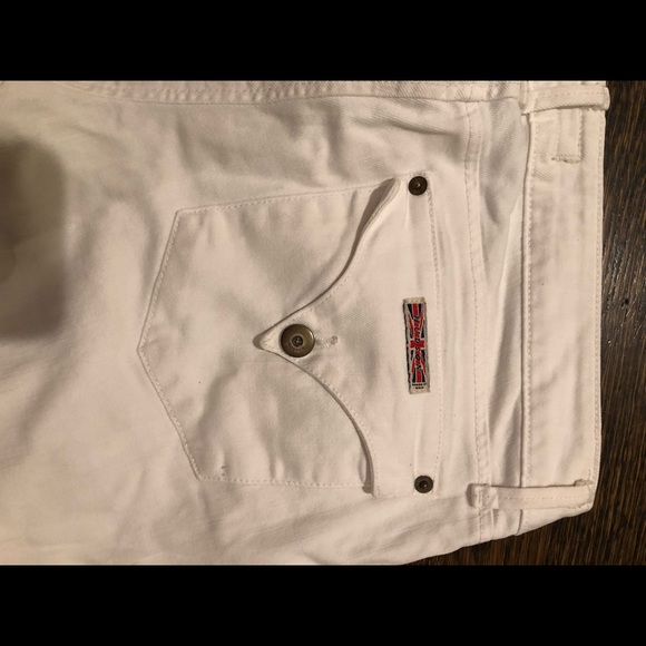 Hudson White Bootcut Jeans - Picture 2 of 5